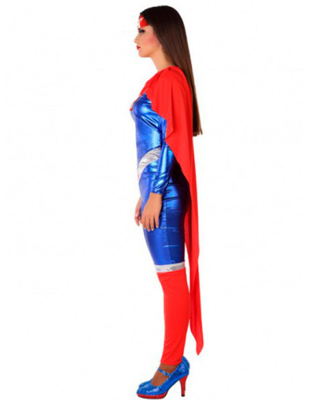 Disfraz de Capitana superhéroe para mujer