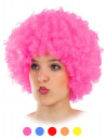 Peluca de payaso colores