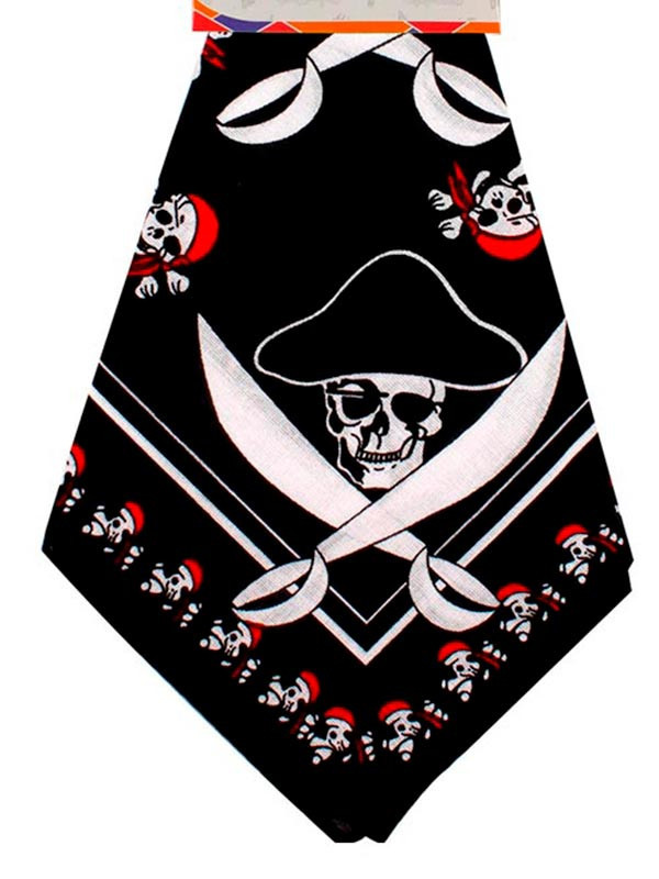 Pañuelo calaveras pirata