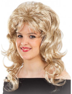 Peluca Años 80 mujer