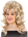 Peluca Años 80 mujer