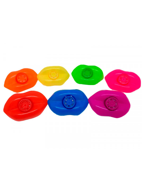 Labio con silbato para piñatas