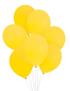 20 Globos de látex 25cm monocolor 2
