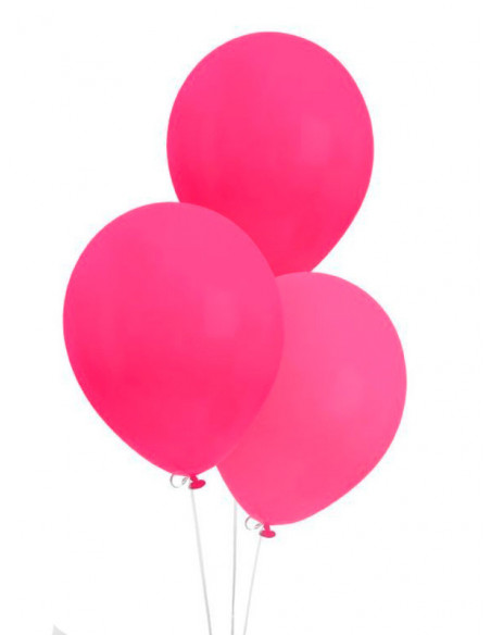 Globos fucsia
