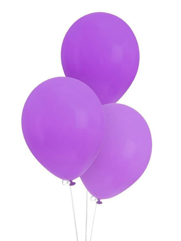 Globos violeta