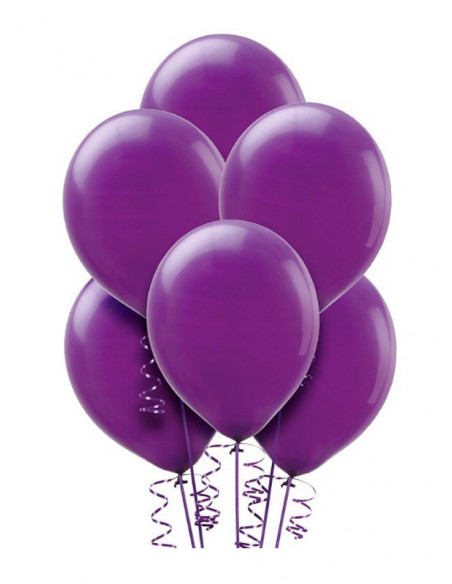 Globos  morado