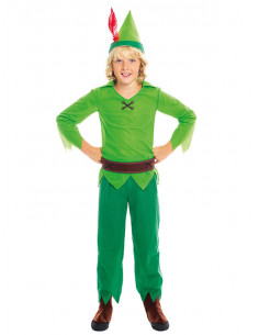 Disfraz Peter Pan verde infantil