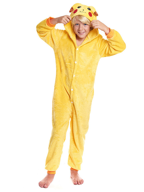 Disfraz ratón eléctrico Kigurumi infantil