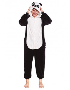 Disfraz oso panda Kigurumi adulto