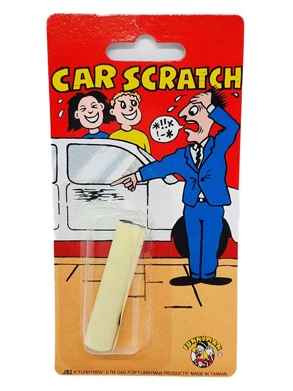 Broma adhesivo raya en el coche