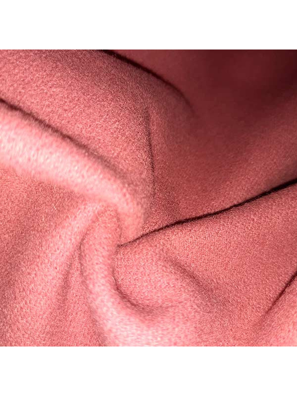 Tejido imitación muflón rosa