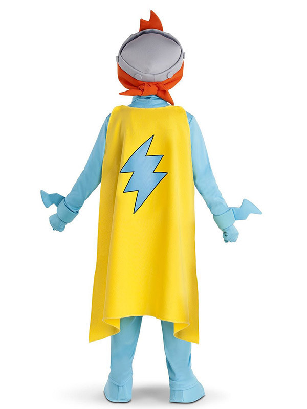 Disfraz de Kid Kazoom Superzings infantil espalda