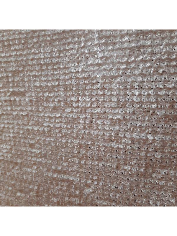 Tela de pelo corto jersey blanco