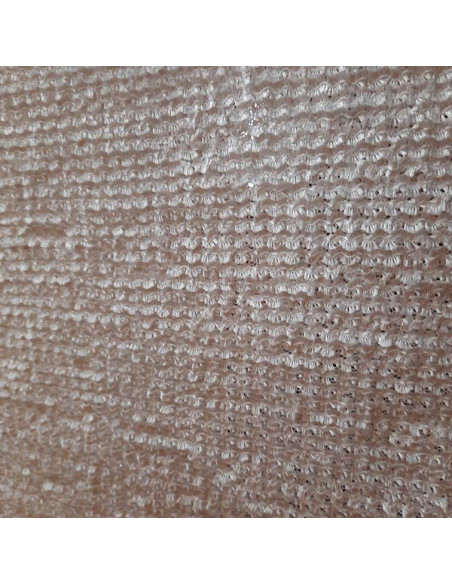 Tela de pelo corto jersey blanco