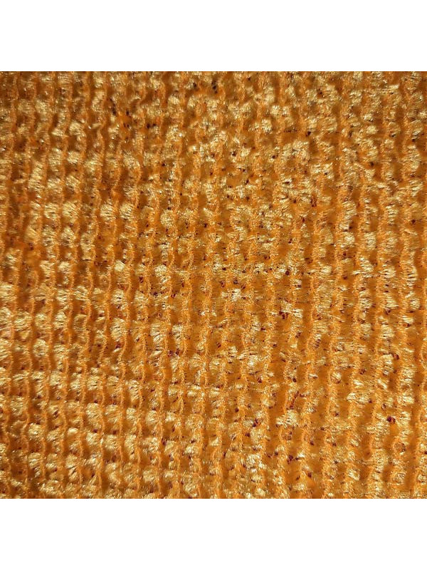 Tela de pelo corto jersey naranja