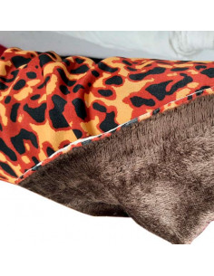 Tela África con pelo