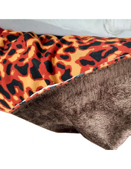 Tela África con pelo