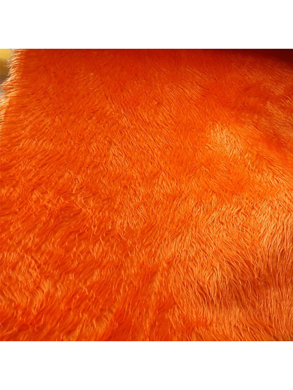 Tejido pelo largo copito naranja