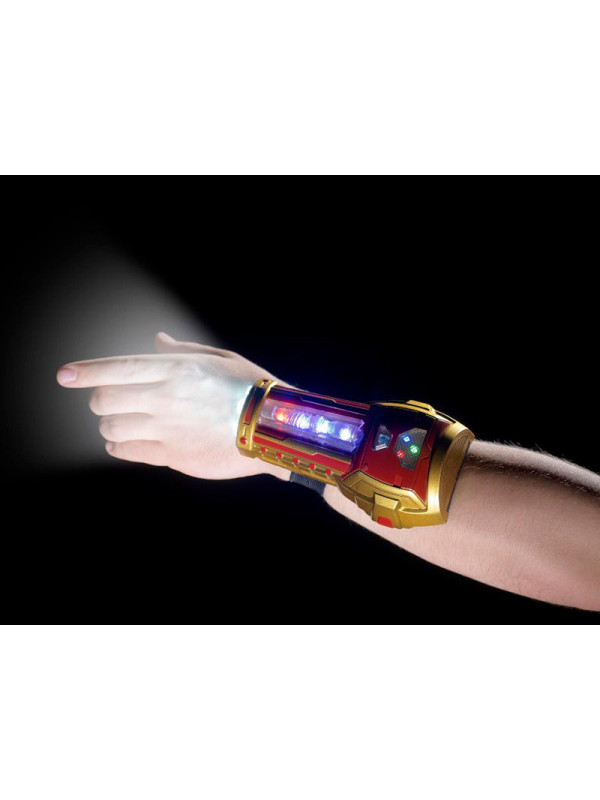 Brazalete superhéroe Iron con luz