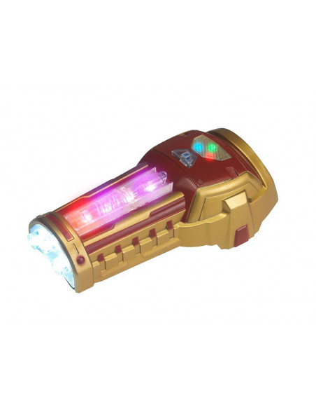 Brazalete superhéroe Iron con luz detalle