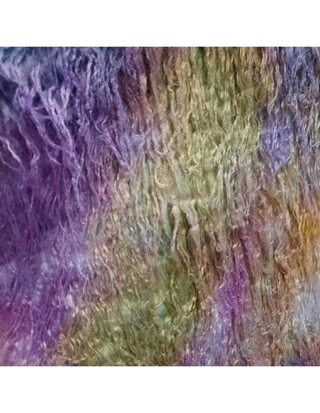 Tela pelo de colores detalle