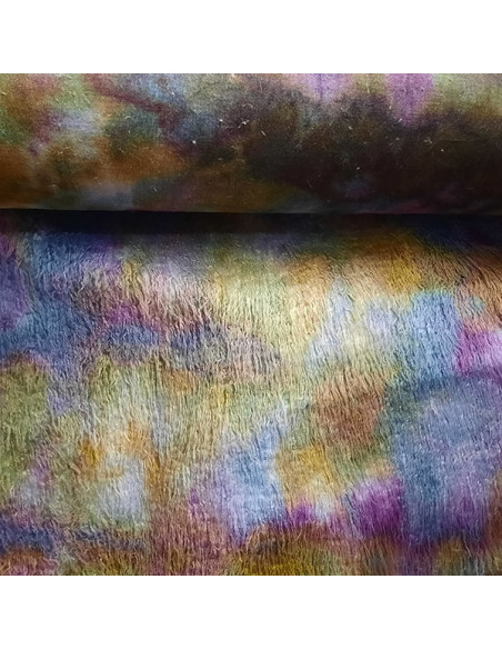 Tela pelo de colores por metros