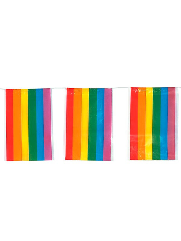 Banderines Arco Iris de plástico