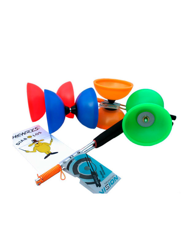 Diábolo con palos de aluminio Henrys