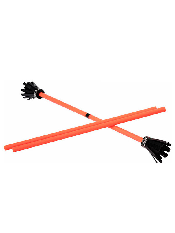 Flower Stick malabares con baquetas naranja