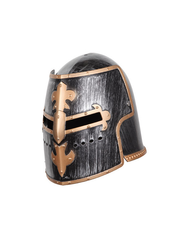 Casco de caballero medieval