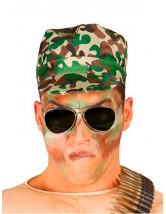 Gorra militar de camuflaje