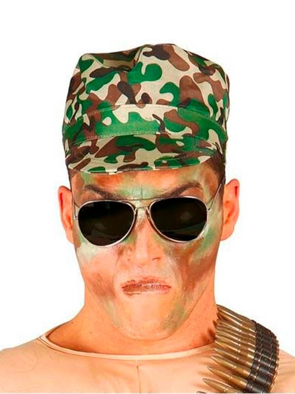 Gorra militar de camuflaje