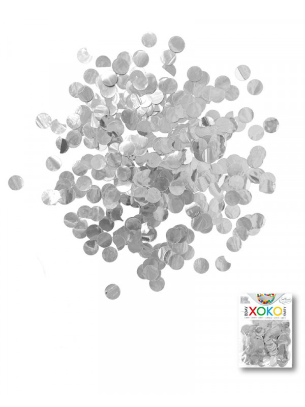 Confeti mini plata