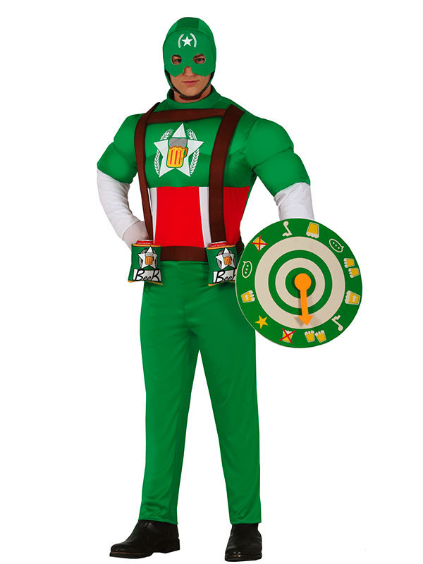 Disfraz Capitán Cerveza adulto