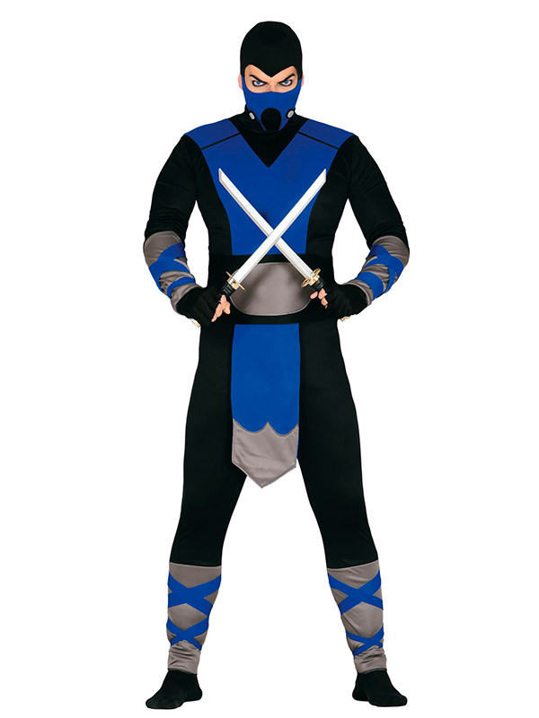 Disfraz sub zero mortal para hombre