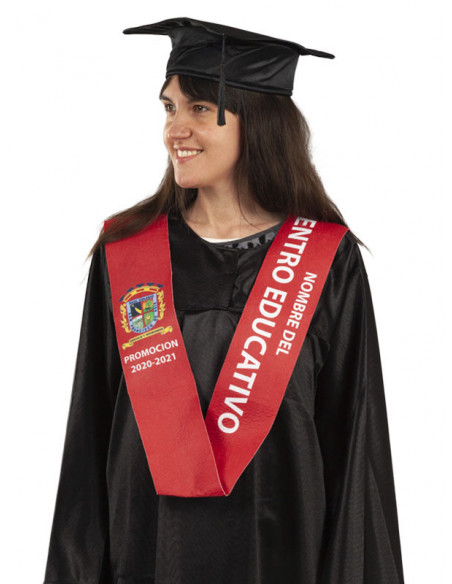 Beca de graduación personalizada