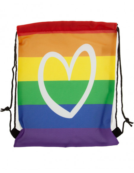 Mochila orgullo con corazón