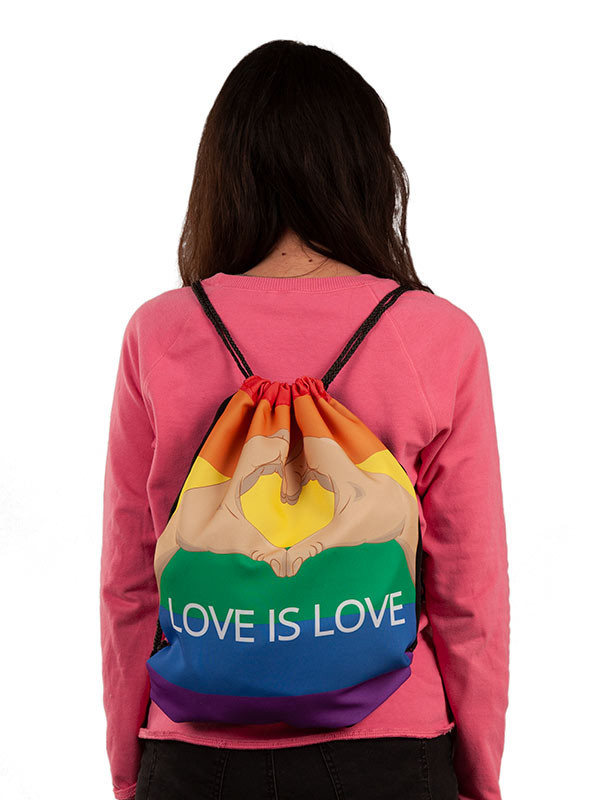 Mochila Orgullo Manos detalles