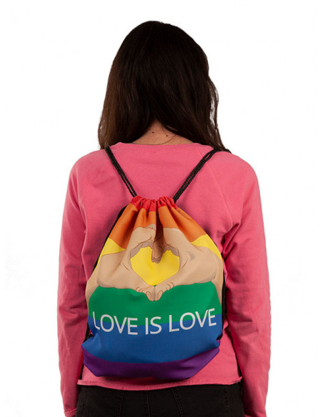 Mochila Orgullo Manos detalles