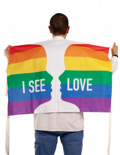 Bandera Orgullo I see love 2