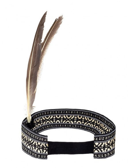 Penacho de india cherokee trasera