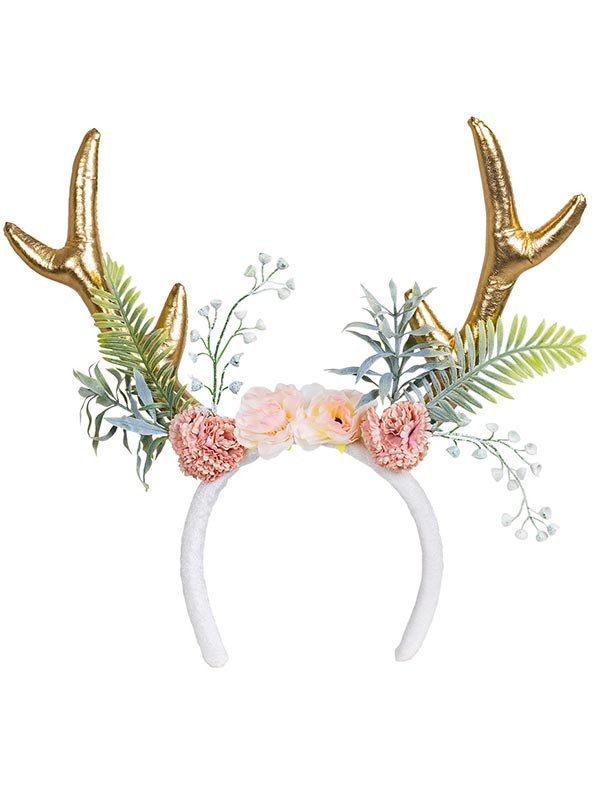 Diadema ciervo frontal