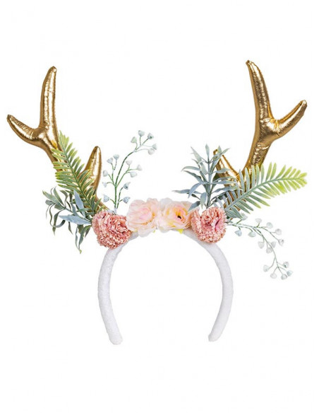 Diadema ciervo frontal