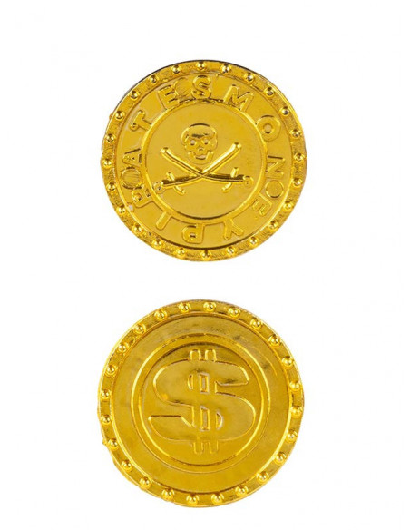 Accesorios pirata monedas