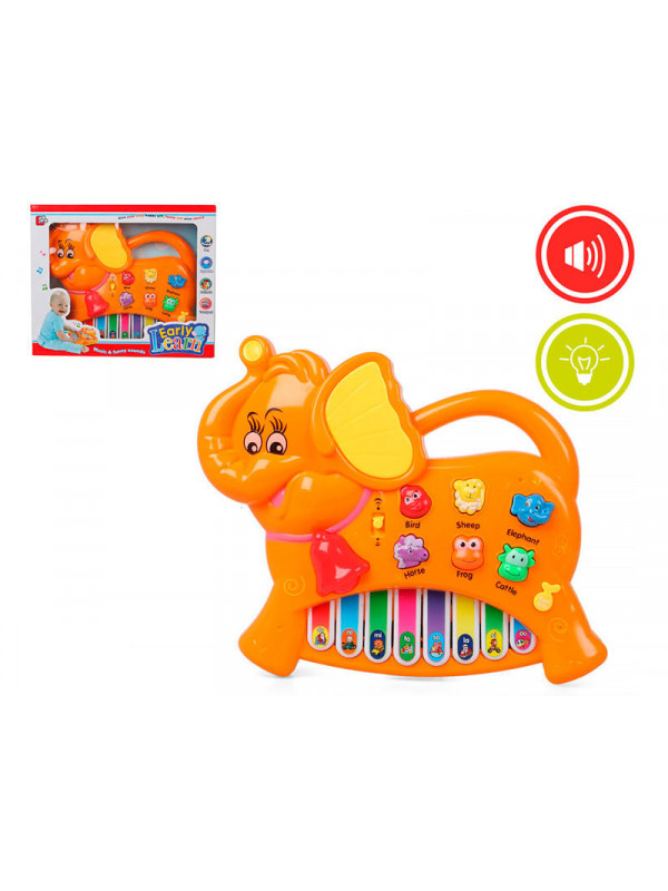 Piano musical elefante