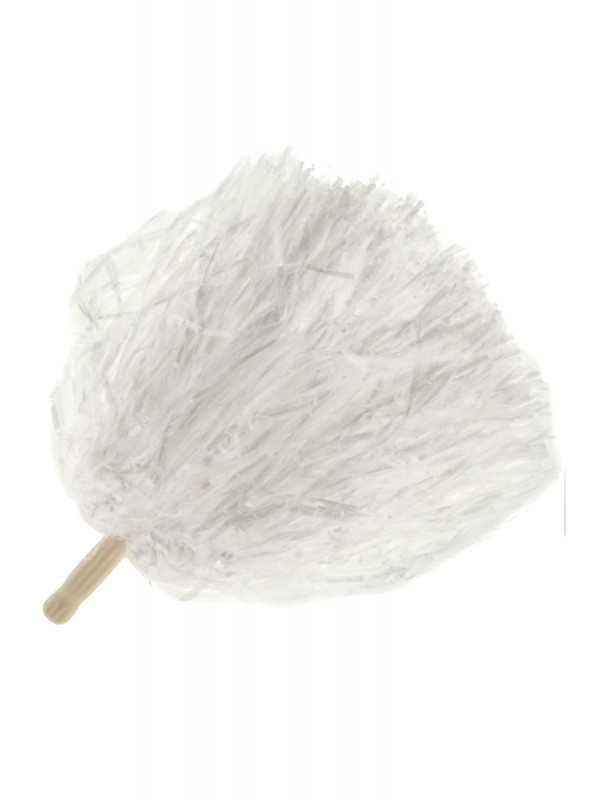 Pompon rafia blacno mango blanco