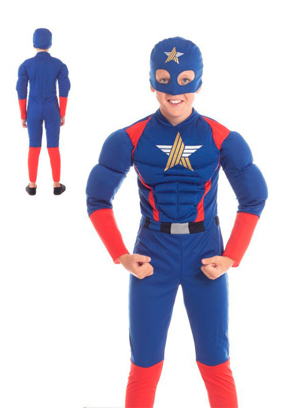 Disfraz Capitán superhéroe infantil