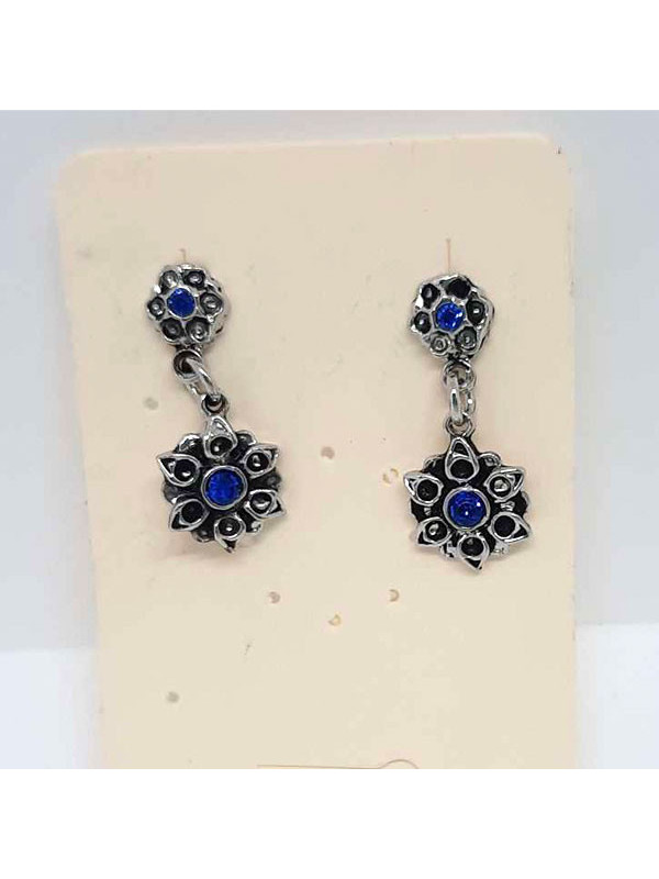 Pendiente regional 14634 azul