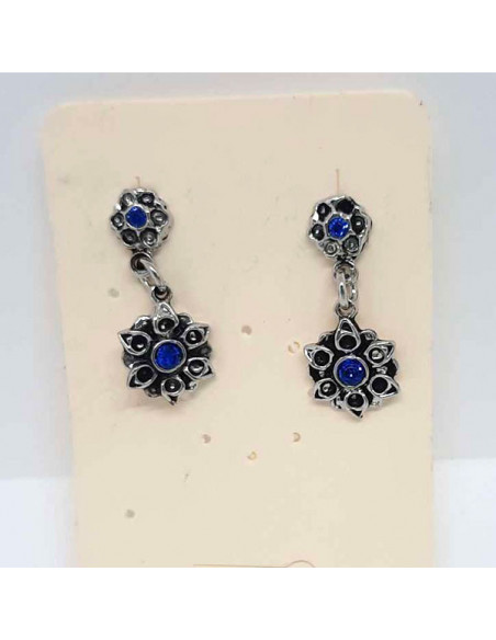 Pendiente regional 14634 azul