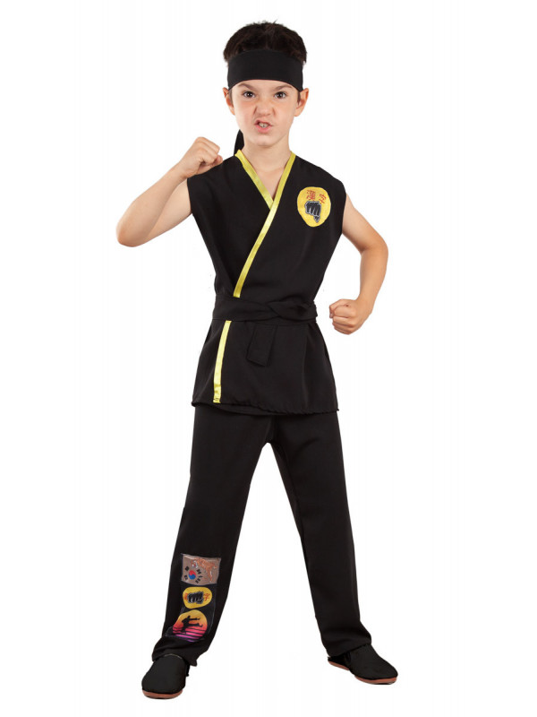 Disfraz Cobra Kai karateca infantil